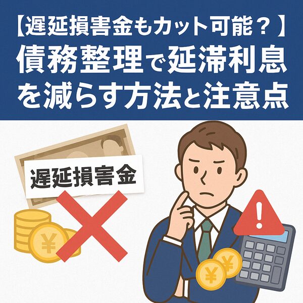 【遅延損害金もカット可能?】債務整理で延滞利息を減らす方法と注意点