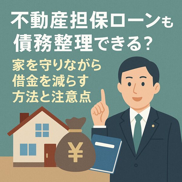 不動産担保ローンも債務整理できる?家を守りながら借金を減らす方法と注意点