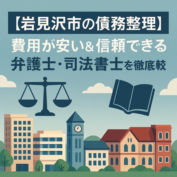 【岩見沢市の債務整理】費用が安い&信頼できる弁護士・司法書士を徹底比較
