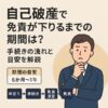 自己破産で免責が下りるまでの期間は？手続きの流れと目安を解説