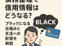 債務整理で信用情報はどうなる？ブラックになる仕組みと生活への影響を解説