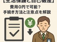 【生活保護と自己破産】費用0円で可能？手続き方法と注意点を解説