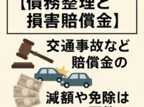 【債務整理と損害賠償金】交通事故など賠償金の減額や免除は可能？