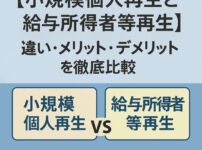 【小規模個人再生と給与所得者等再生】違い・メリット・デメリットを徹底比較