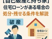 【自己破産と持ち家】住宅ローンがある場合の処分・残せる条件を解説