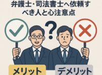 【債務整理依頼のメリット・デメリット】弁護士・司法書士へ依頼すべき人と注意点
