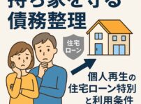 【持ち家を守る債務整理】個人再生の住宅ローン特則と利用条件まとめ