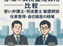 【赤坂の債務整理費用比較】安い弁護士・司法書士を徹底解説｜任意整理・自己破産の相場