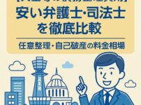 【天王寺の債務整理費用】安い弁護士・司法書士を徹底比較｜任意整理・自己破産の料金相場