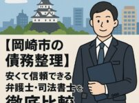 【岡崎市の債務整理】安くて信頼できる弁護士・司法書士を徹底比較