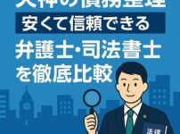 【天神の債務整理】安くて信頼できる弁護士・司法書士を徹底比較