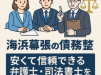 【海浜幕張の債務整理】安くて信頼できる弁護士・司法書士を徹底比較