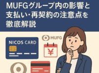 【ニコスカードの任意整理】MUFGグループ内の影響と支払い・再契約の注意点を徹底解説