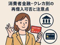 【債務整理後の再契約まとめ】消費者金融・クレカ別の再借入可否と注意点