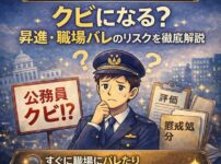 【公務員の債務整理】クビになる？昇進・職場バレのリスクを徹底解説