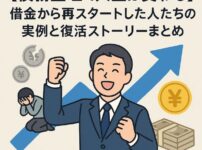 【債務整理で人生は変わる】借金から再スタートした人たちの実例と復活ストーリーまとめ