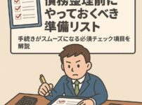 債務整理前にやっておくべき準備リスト｜手続きがスムーズになる必須チェック項目を解説