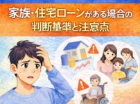 【40代の債務整理】家族・住宅ローンがある場合の判断基準と注意点