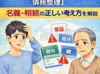 【親の借金を肩代わりしている人の債務整理】名義・相続の正しい考え方を解説