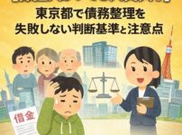 【保証人がいても大丈夫？】東京都で債務整理を失敗しない判断基準と注意点