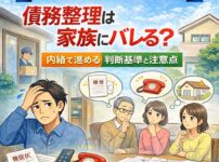 【大阪府で実家・同居中】債務整理は家族にバレる？内緒で進める判断基準と注意点