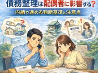 【大阪府で既婚者】債務整理は配偶者に影響する？内緒で進める判断基準と注意点